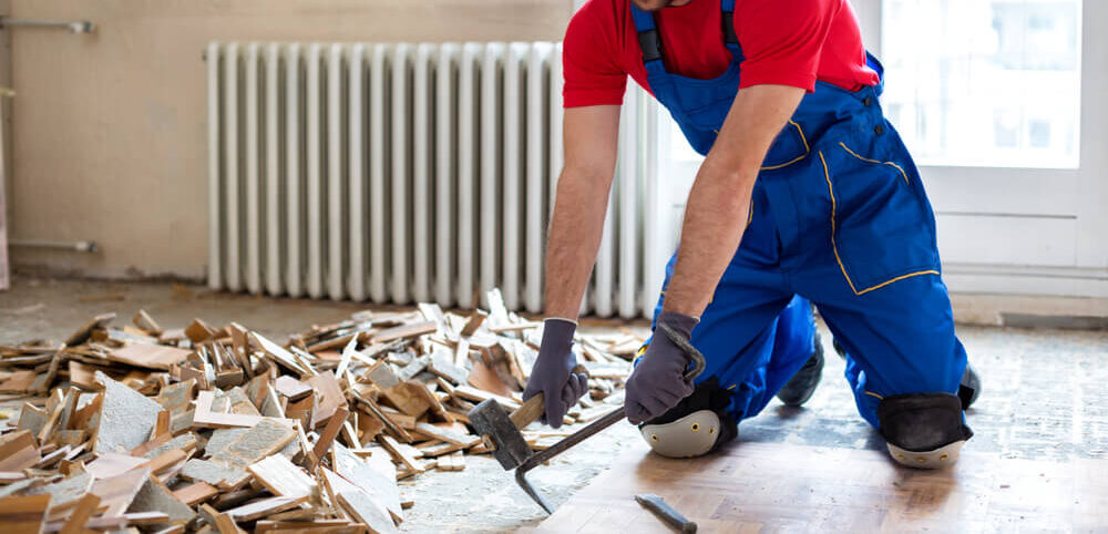 hardwood floors removal