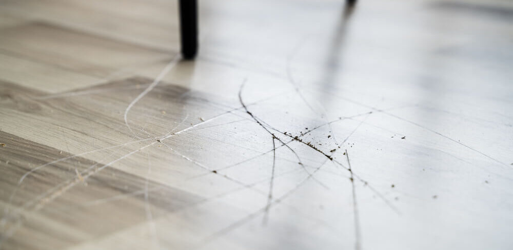 how to repair scratched hardwood floors