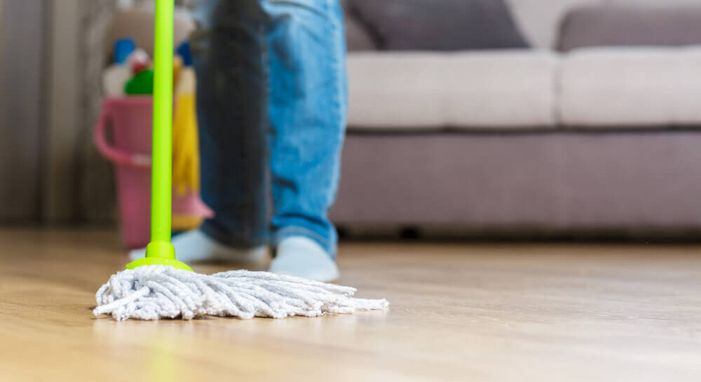 how often should you mop hardwood floors